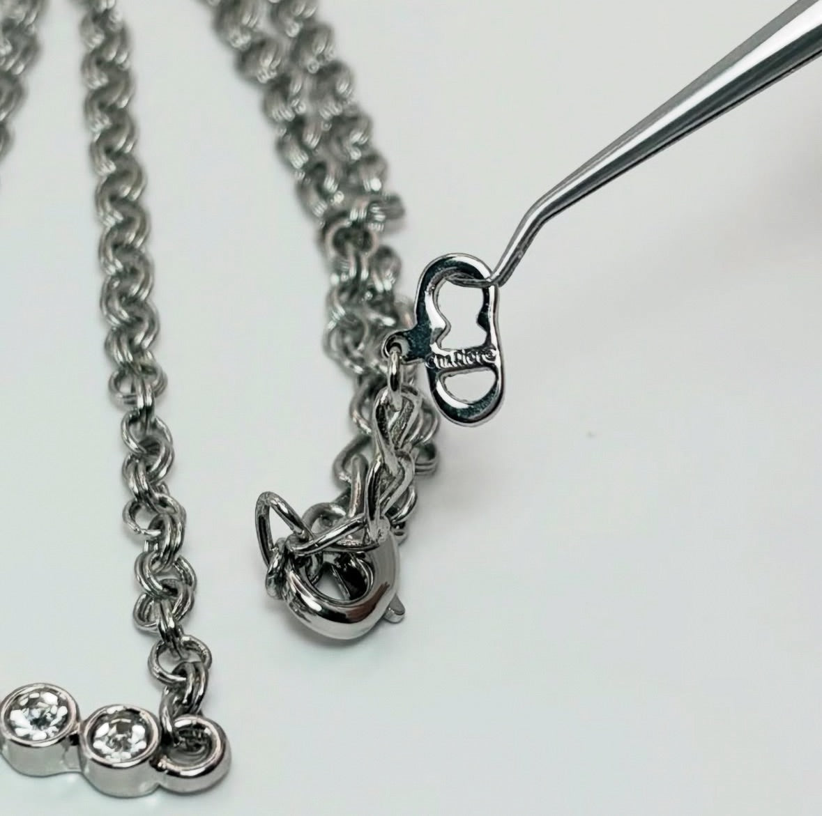 Dior 銀光微語|CD Crystal Glow Necklace – Silver Ver.